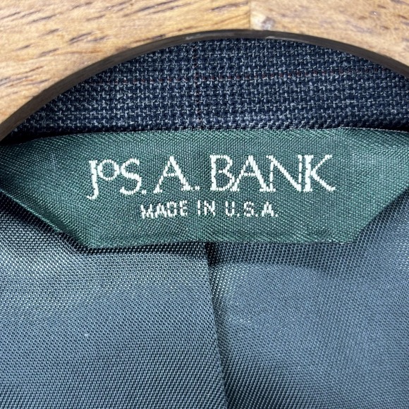 Jos A Bank Blazer Mens 43 Regular Wool Traveler's Collection Gordon USA Jacket - Picture 5 of 15